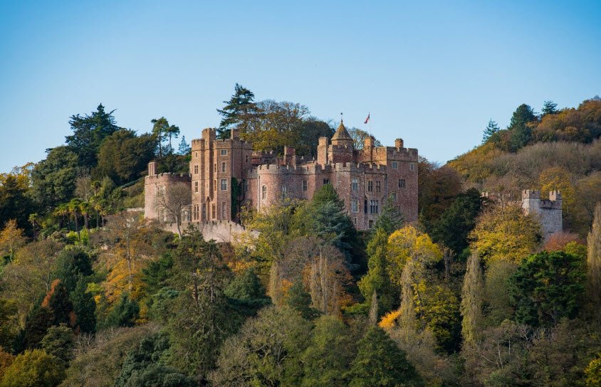 National Trust - Dunster Castle and Watermill, England, United Kingdom